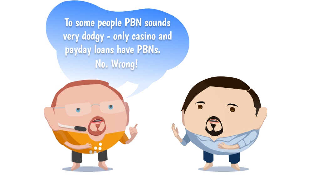 Image of To some people PBN sounds very dodgy - only casino and payday loans have PBNs. No. Wrong!